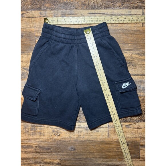 Nike Boys Size‎ Small Black Cargo Sweat Shorts - Picture 6 of 6